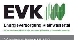 Desktop Screenshot of evk.at